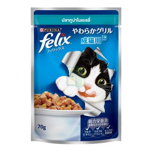 Felix Pouch ปลาทูน่าในเยลลี่ (70gm.)