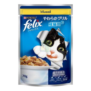 Felix Pouch ไก่ในเยลลี่ (70gm.)
