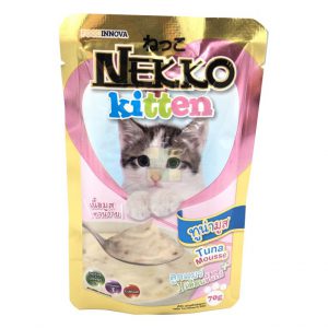 NEKKO Kitten Pouch ทูน่ามูส (70gm.)
