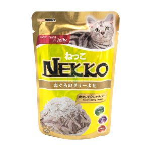 NEKKO Pouch ปลาทูน่าหน้าปลาข้าวสาร (70gm.)