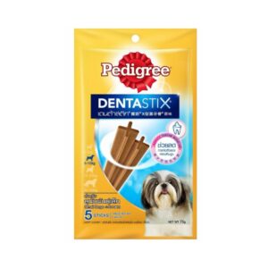 Pedigree DentaStix สุนัขพันธุ์เล็ก เนื้ออบ (75gm.)