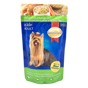 Smart Heart Pouch เนื้อไก่อบรมควัน (130gm.)