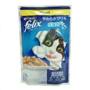 Felix ลูกแมว รสไก่ในเยลลี่ 70 gm.