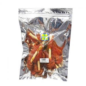 LM-ไก่เสียบนมแพะ(ถุง) 200 gm.