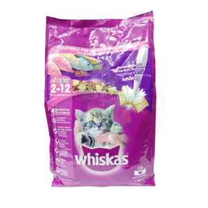 Whiskas ลูกแมวรสปลาทู (1.1kg.)