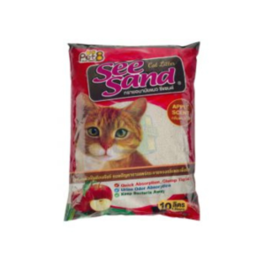 ทรายแมว See Sand Apple (5 Litres / 10 Litres)
