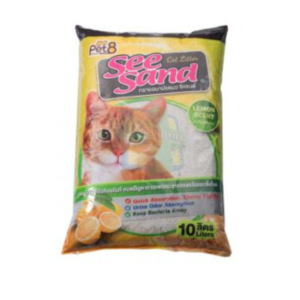 ทรายแมว See Sand Lemon (5 Litres / 10 Litres)