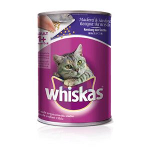 Whiskas ปลาทูและปลาซาร์ดีน (400gm.)