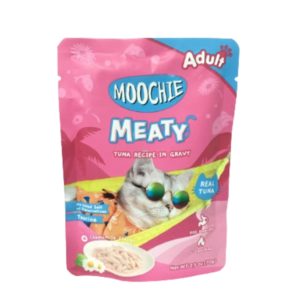MooChie CAT ทูน่าในน้ำเกรวี่ 70gm.