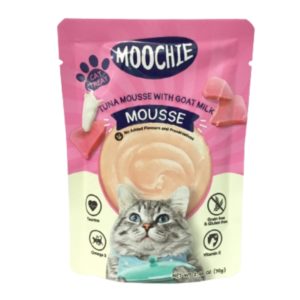 MooChie CAT มูสทูน่า+นมแพะ 70gm.