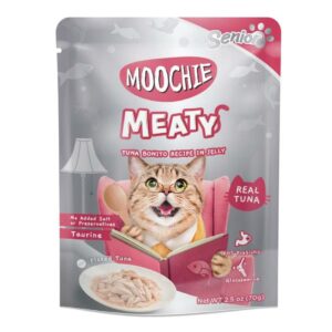 MooChie CAT ทูน่าโบนิโตะในเจลลี่ 70 gm.