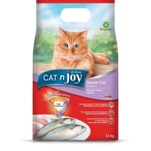 CAT n Joy TPP แมวสูงอายุ รสปลาทู 1.2 kg.