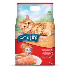 CAT n Joy TPP แมวโต รสแซลมอน 3 kg.