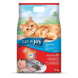 CAT n Joy TPP แมวโต รสปลาทะเลรวม 3 kg.