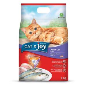 CAT n Joy TPP แมวโต รสปลาทู 3 kg.