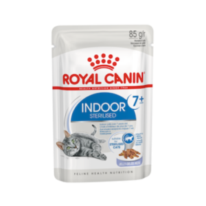 ROYAL CANIN INDOOR 7+  STERILISED POUCH JELLY  (85 gm.)