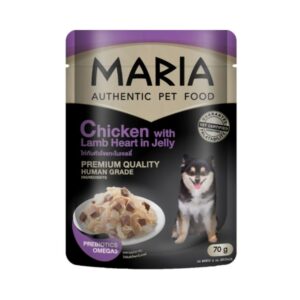 MARIA DOG Chicken with Lamb Heart Jelly 70gm