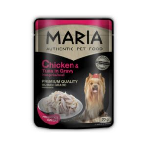 MARIA DOG Chicken&Tuna Gravy 70 gm.