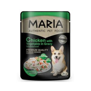 MARIA DOG Chicken&Vegetable Gravy 70 gm