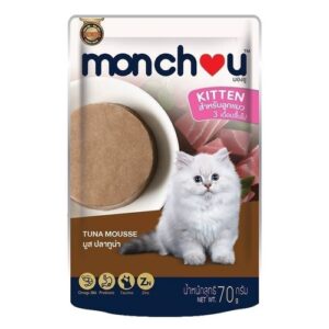 Monchou CAT Kitten มูสปลาทูน่า 70 gm.