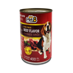Pet8 Dog เนื้อในเจลลี่ 400 gm.