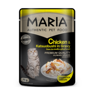 MARIA CAT Chicken&Katsuobushi Gravy 70 gm.