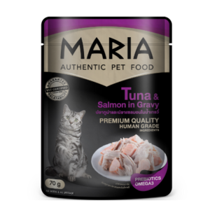 MARIA CAT Tuna&Salmon Gravy 70 gm.
