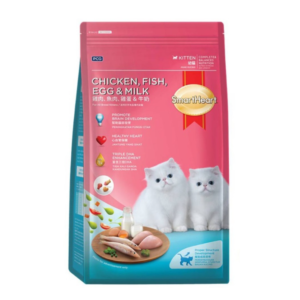 SmartHeart 1.1 kg. ลูกแมว ไก่,ปลา,ไข่,นม