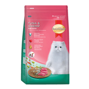 SmartHeart 1.2 kg. แมวโต ทูน่า+กุ้ง