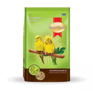 อาหารนกหงส์หยก สูตรเพิ่มวิตามินและแร่ธาตุ SmartHeart 1 kg.