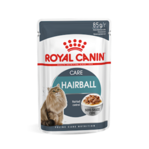ROYAL CANIN HAIRBALL CARE POUCH GRAVY (85gm.) ก้อนขนแมว
