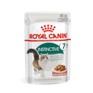 ROYAL CANIN INSTINCTIVE 7+ POUCH GRAVY (85 gm.) แมว7ปี