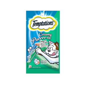 Temptations Creamy Purrrr-ee รสมากุโระและสแกลลอป 48 gm.