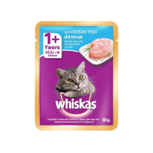Whiskas 80 gm. ปลาทะเล