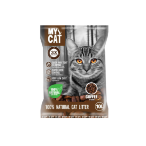 ทรายแมว My Cat Coffee 10 Litres.