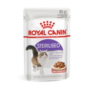ROYAL CANIN INDOOR  STERILISED POUCH GRAVY (85 gm.)
