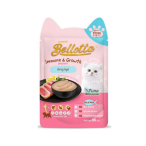 Bellotta ลูกแมว ทูน่ามูส 85 gm.(ซอง)