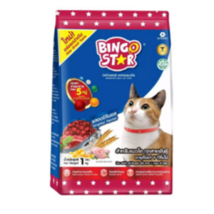 Bingo STAR แมวโต 1 kg.