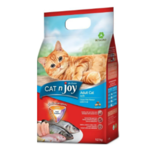 CAT n Joy TPP แมวโต รสปลาทะเลรวม 1.2 kg.