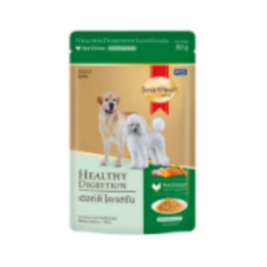 Smart Heart Gold สุนัขโต เฮลตี้ ไดเจสชัน 80 gm.