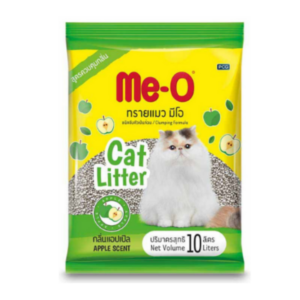 ทรายแมว Me-O Apple 10 Litres.