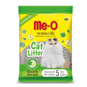 ทรายแมว Me-O Apple 5 Litres.