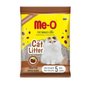 ทรายแมว Me-O Coffee 5 Litres.