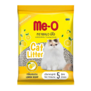 ทรายแมว Me-O Lemon 5 Litres.