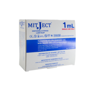 ไซริงค์พลาสติก 1 mL.MITJECT